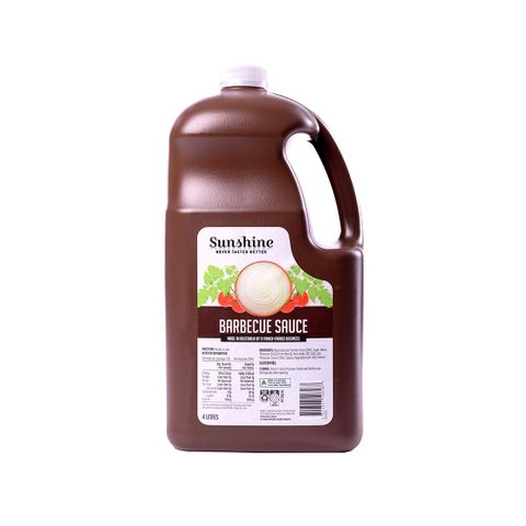 Sauce - BBQ - each 4L