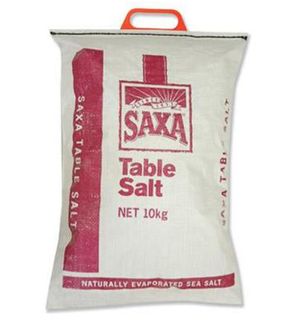 Salt - Table 'Saxa' - each 10kg