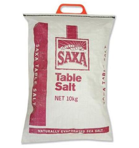 Salt - Table 'Saxa' - each 10kg