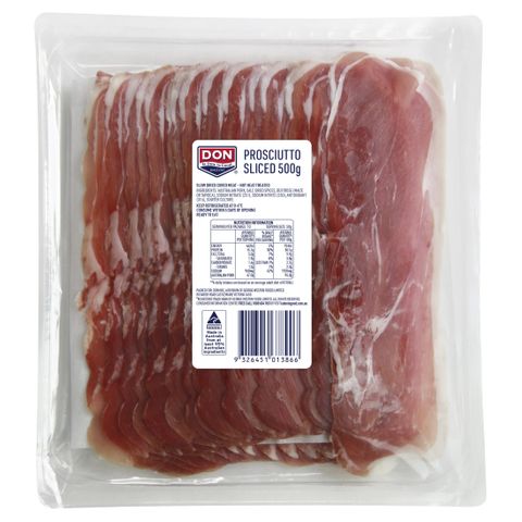 Sliced Prosciutto - 'Don' - each 500g