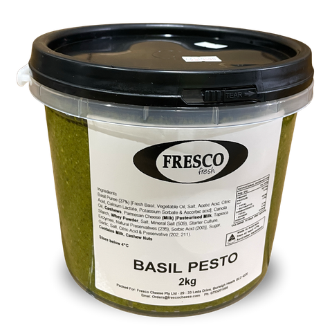 Basil Pesto 100% Basil - each 2kg