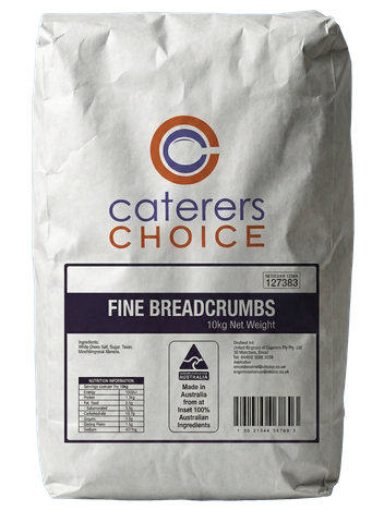 Bread Crumbs - Fine 'Caterers Choice' - each 10kg