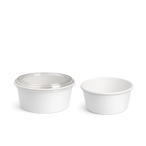 Bs-B1000-175Or-W1000Ml White Premium Bowl 50/Sleeve - sleeve 50