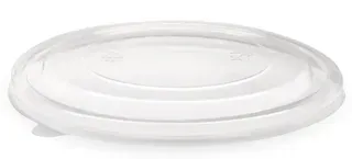 Container Lids - Round Clear Suit 540ml - sleeve 50