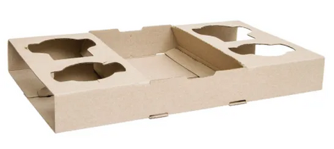 4 Coffee Cup Tray (100)