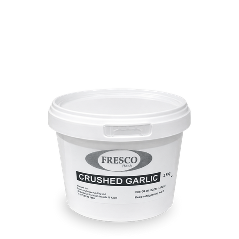 Crushed Garlic - tub 2kg
