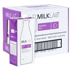 MILK MACADAMIA 1LTR (8CTN)  MILK LAB