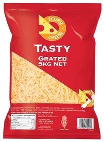 CHEESE TASTY GRATED 5KG ECLIPSE  **SPECIAL**