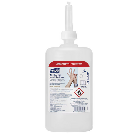 Tork Moisturising Alcohol Gel Hand Sanitiser S1 6 x 1000ml