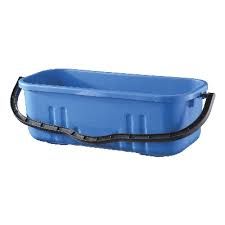 DuraClean Flat Mop Bucket 18Lt Blue