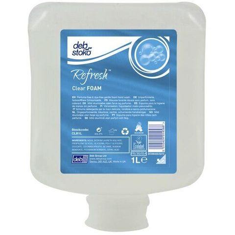 SCJ Refresh&trade; Clear Foam Pure Hand Wash 1LT, 6 x 1LT units per carton
