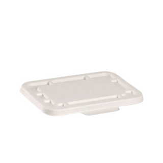 Bio Pak Sugarcane Lid White Suit 500 and 600ml Base Slv 125