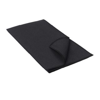 White Magic Microfibre Glass Tea Towel Cloth Black