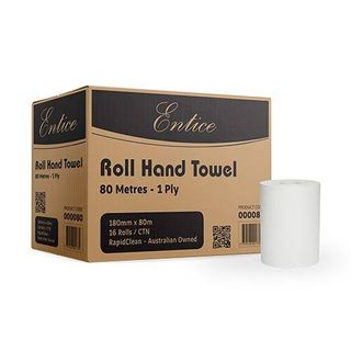 Entice 80m Roll Towel 16 Rolls per Ctn