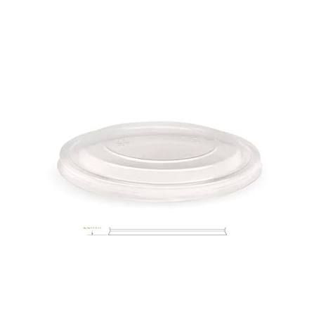 BioPak Clear PET Lid 500ml-1000ml, 50 per Pkt, 400 per Ctn
