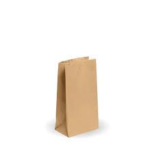 BioPak SOS Paper Bag #4 FSC 127 x 235 x 77mm, 250 per Pkt, 2000 per Ctn