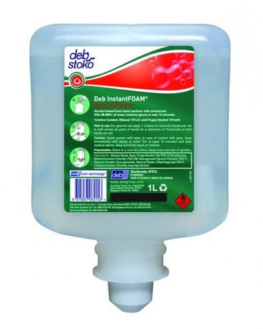 SCJ Instant Foam Hand Sanitiser 1LT, 6 x 1LT units per Ctn