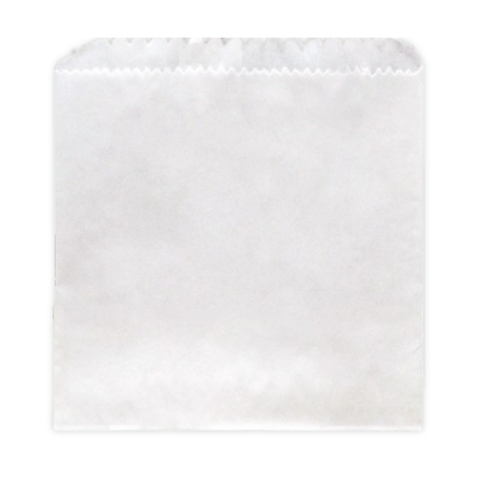 Bag 1 Square GPL White Pkt 500