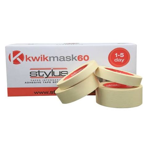 Stylus Kwikmask 60 GP Masking 24mm X 50m (36 Rolls per Ctn)