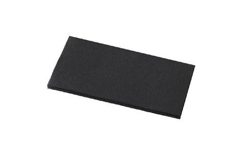 Black Quilted Dinner Napkin 400 x 400mm GT Fold  1,000 per Ctn