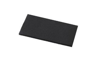 Black Quilted Dinner Napkin 400 x 400mm GT Fold  1,000 per Ctn