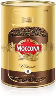 Moccona Classic Dark Roast Instant Coffee Can 500g