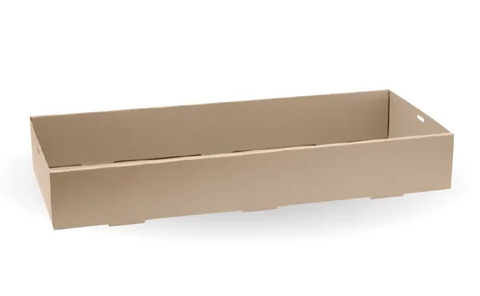 Biopak BioBoard Catering Tray Base Large Ctn 50