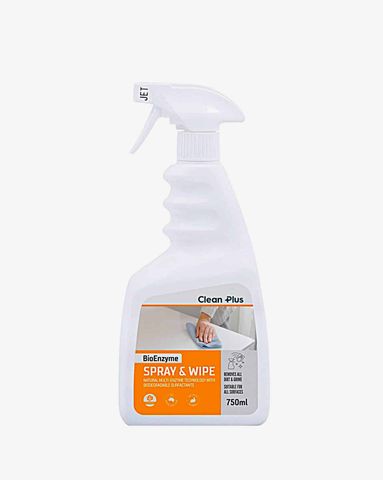 Clean Plus BioEnzyme Spray & Wipe 750ml RTU