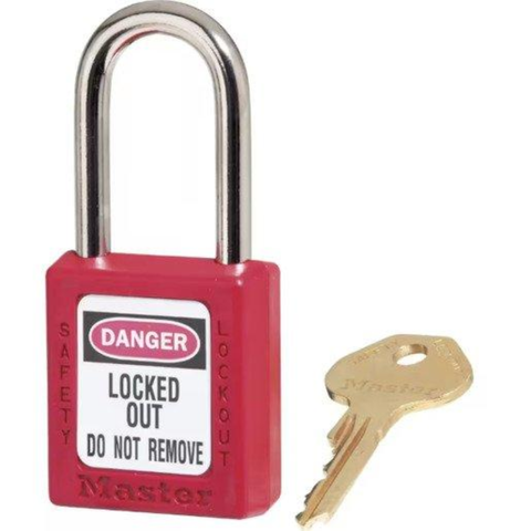 Red Safety Lockout Locks