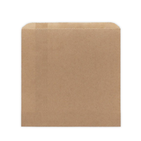 Bag 4 Square Brown Pkt 500