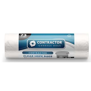 Austar 73LT Contractor Bin Liner, Clear, 250 Bags per Ctn