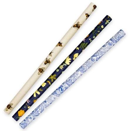 BioPak 10mm Regular Art Series BioStraw, 2500 straws per ctn