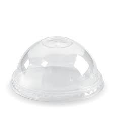 BioPak300-700ml Dome X-Slot Lid Clear BioCup Lid 1,000 units per Ctn