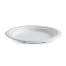 BioPak 18cm / 7-inch Round Plant Fibre Plate 1,000 units per Ctn