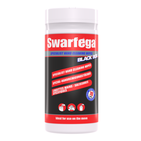 Deb Swarfega Black Box Hand Cleaning Wipes Tub 70