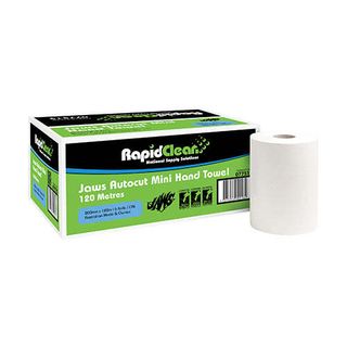 Auto Cut Mini Hand Towel Jaws RT 6x120m White