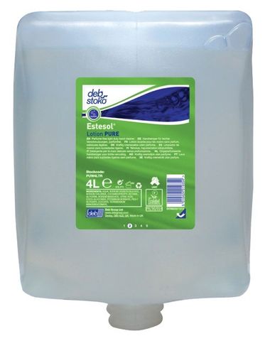 SCJ Estesol Pure Perfume & Dye Free Hand Cleanser 4LT