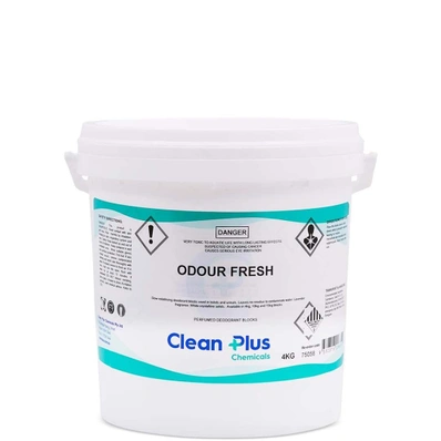 Clean Plus Odour Fresh Urinal Deodorant Blocks 4kg Pail