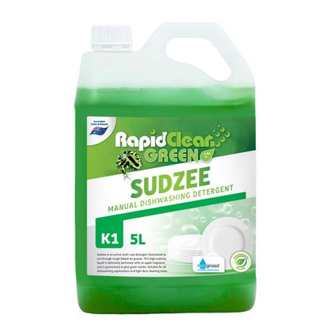 RapidClean Sudzee Manual Dishwashing Liquid Rapid 5LT
