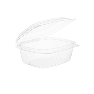 Vegware 8oz (250ml) Rectangular Hinged Container / Clamshell Ctn300