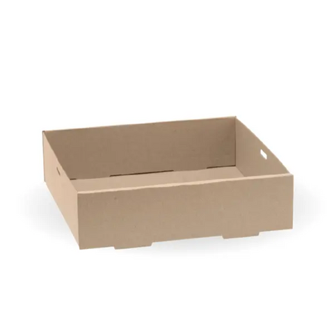 Biopak Small BioBoard Catering Tray Base Pkt10