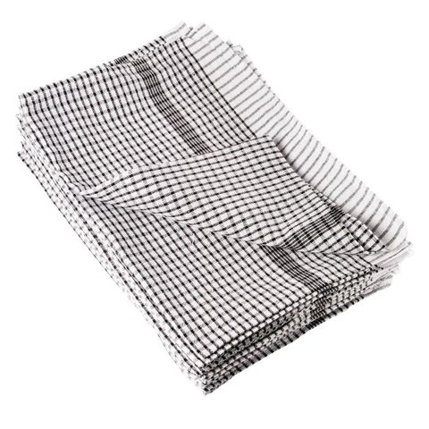 Vogue Wonderdry Black Tea Towels Pack10