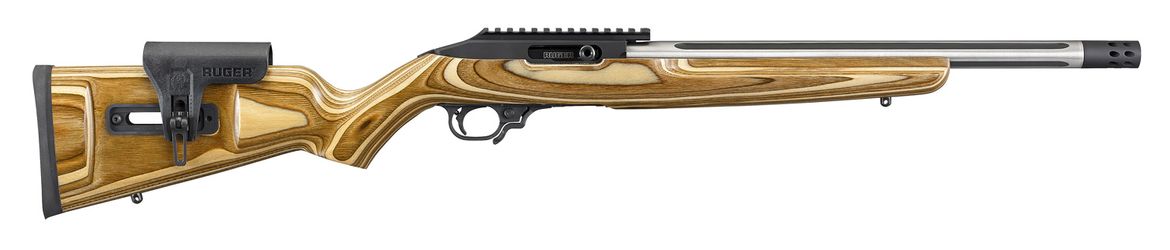 10/22 Competition Rifle w. Brown Laminate Stock