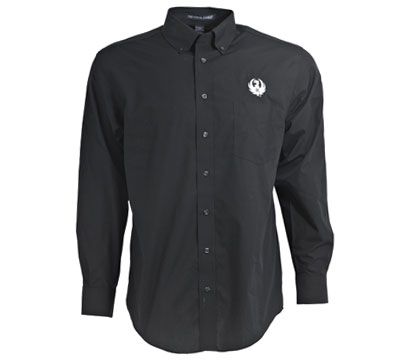 Black Broad Cloth Dress Shirt