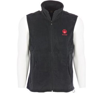 Black Fleece Vest