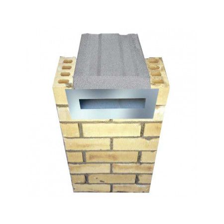 LETTERBOX MASONRY INSERT SS FACEPLATE BX