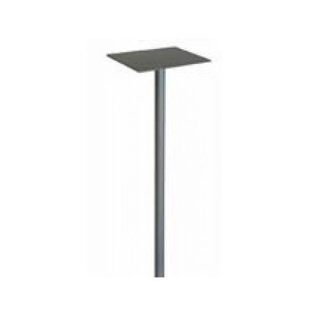 LETTERBOX POLE HD POWDER COATED SIL STEEL BX