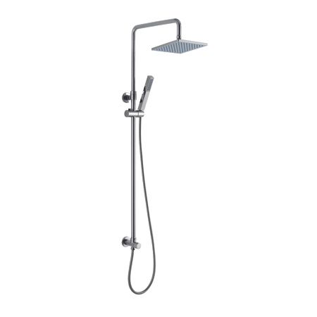 FERARRO  TWIN RAIL SHOWER SET BOTTOM INLET