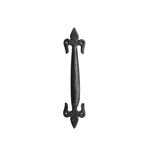 FLEUR DE LYS PULL HANDLE 100MM BL FH