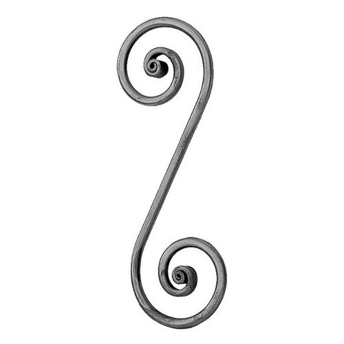 ROUND S SCROLL 360 X 120MM - 12MM DIA ID